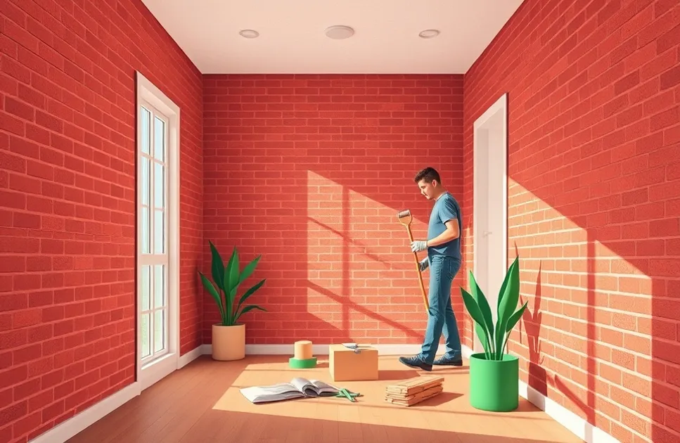 Intérieur rénové après travaux de peinture à Maizières-lès-Metz